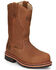 Image #1 - Chippewa Men's Thunderstruck Blonde Pull On Waterproof Nano Work Boots - Composite Toe , Lt Brown, hi-res