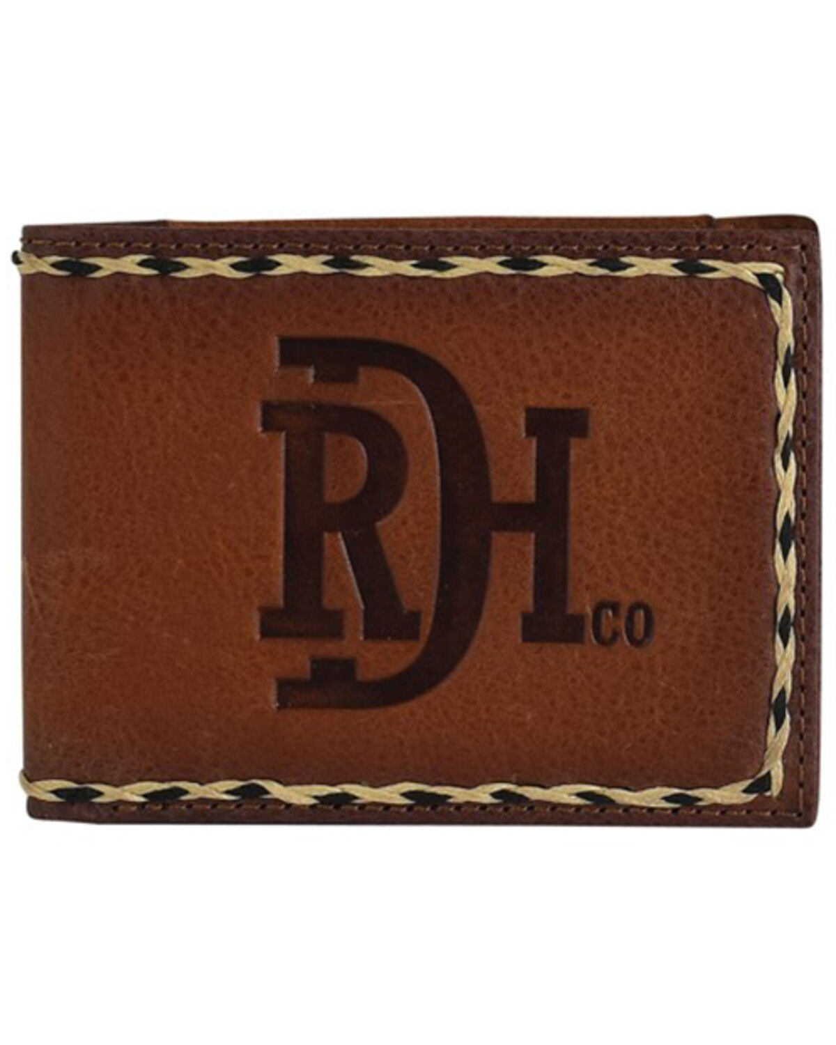 Image #1 - Red Dirt Hat Men's Embossed Bifold Wallet, Brown, hi-res