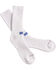 Image #1 - Justin Boots Men's JUSTDRY Socks, White, hi-res