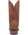 Image #5 - Dan Post Men's Saddle Bison Performance Western Boots - Broad Square Toe, Tan, hi-res