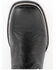 Image #11 - Ferrini Men's Smooth Quill Ostrich Exotic Boots - Broad Square Toe, Black, hi-res