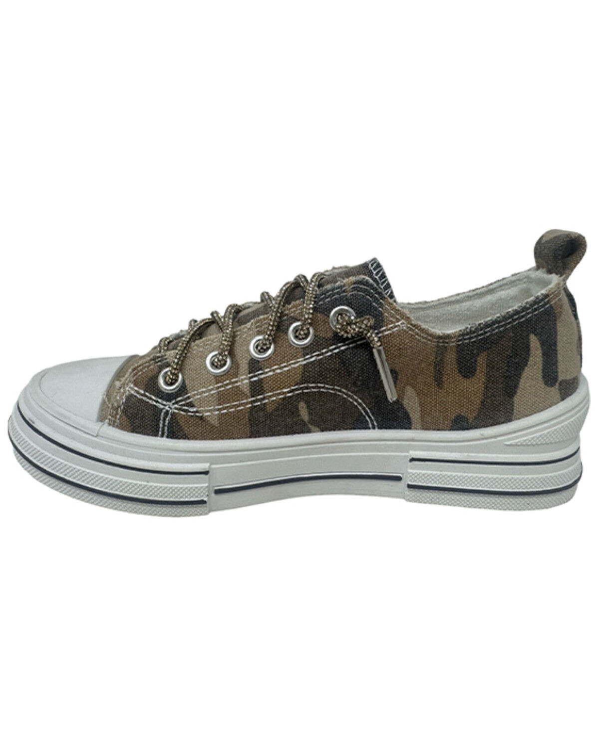 Image #3 - Very G Women's Aman Camo Sneakers, Sand, hi-res