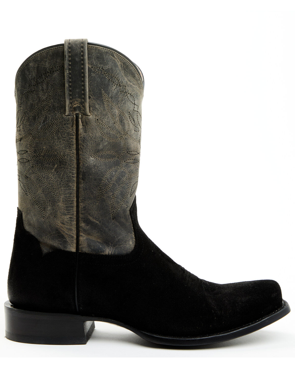 Image #2 - Moonshine Spirit&reg; Men's Sullivan Western Boots - Square Toe, Black, hi-res
