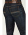 Image #3 - Cody James Men's Night Hawk Basic Dark Wash Slim Straight Stretch Denim Jeans , Blue, hi-res