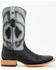 Image #2 - Tanner Mark Men's Exotic Caiman Belly Tall Western Boots - Broad Square Toe , Black, hi-res