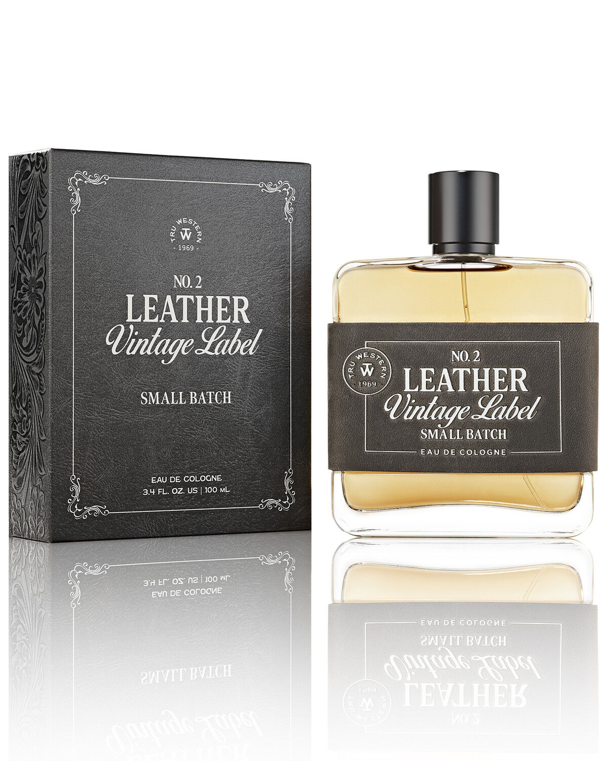 Tru Fragrances Men's No. 2 Vintage Label Small Batch Eau de Cologne, No Color, hi-res