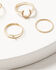 Image #2 - Shyanne Women's Layered Ring Set - 8 Piece, Gold, hi-res