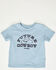 Image #1 - Wrangler Toddler Boys' Future Cowboy Short Sleeve Graphic T-Shirt, Blue, hi-res