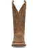 Image #4 - Laredo Women's Lottie Performance Western Boots - Broad Square Toe, Sand, hi-res