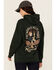 Image #1 - Troll Co Women's Rosie Graphic Hoodie , Forest Green, hi-res