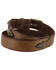 Image #3 - Cody James® Men's Classic Genuine Leather Belt, Tan, hi-res