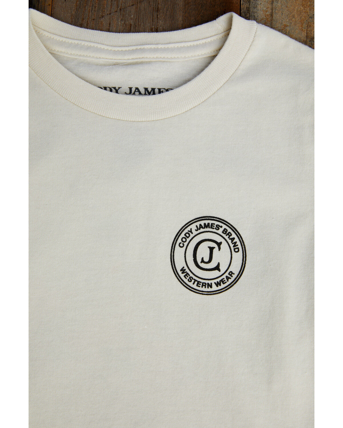 Image #4 - Cody James Toddler Boys' Original Cowboy Short Sleeve Graphic T-Shirt, Natural, hi-res