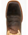 Image #6 - RANK 45® Men's Deuce Western Boots - Broad Square Toe, Cream/brown, hi-res