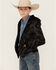 Image #2 - Cody James Boys' Basin Southwestern Print Hooded Jacket , Charcoal, hi-res