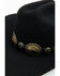 Image #2 - Idyllwind Women's Concho Wool Felt Cowboy Hat, Black, hi-res