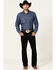 Image #1 - Cody James Men's Night Rider Wash Wyatt Slim Bootcut Stretch Denim Jeans, Black, hi-res