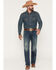 Image #1 - Cody James Men's Brooks Wash Jackson Slim Straight Stretch Denim Jeans, Dark Wash, hi-res