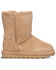 Image #2 - Bearpaw Toddler Girls' Elle Zipper Casual Boots, Brown, hi-res