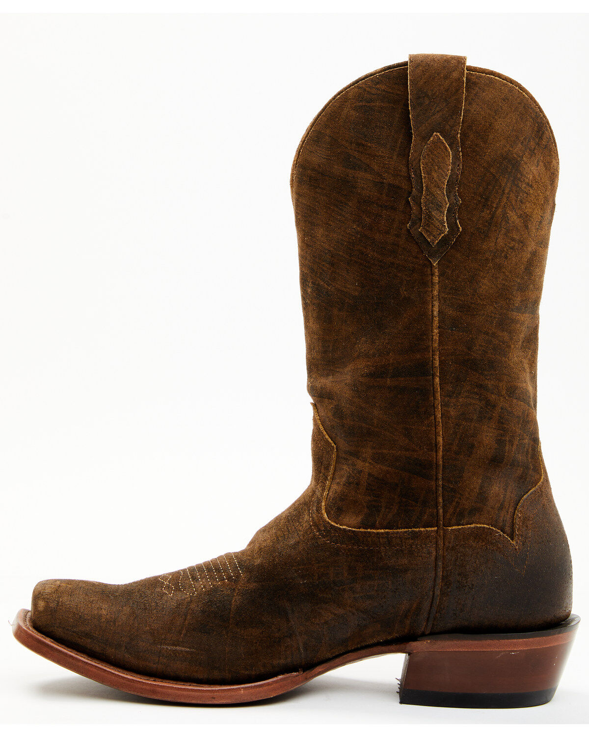 Image #3 - Moonshine Spirit&reg; Men's Gordon Roughout Western Boots - Square Toe, Bronze, hi-res