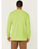 Image #4 - Hawx Men's Enhanced Visibility Long Sleeve Work T-Shirt, Yellow, hi-res