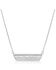 Image #2 - Montana Silversmiths Women's High Noon Cobblestone Bar Necklace, Silver, hi-res