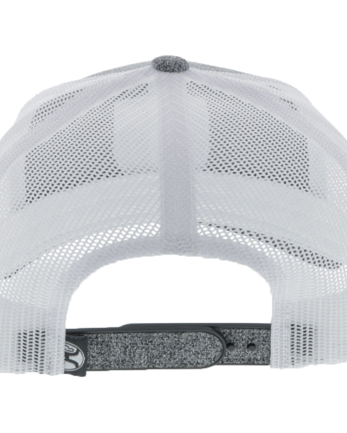 Image #2 - Hooey Men's Bronx Shield Patch Trucker Cap, Grey, hi-res