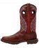 Image #3 - Durango Men's Rebel Performance Western Boots - Square Toe, Pecan, hi-res