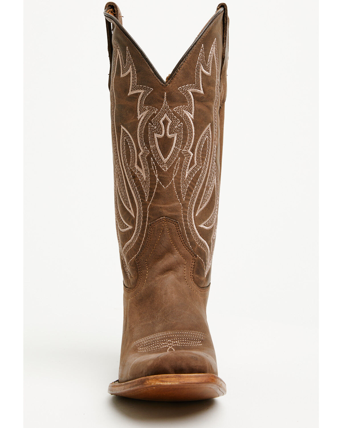 Image #4 - Circle G Women's Tall Western Boots - Square Toe, Brown, hi-res