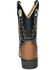 Image #5 - Smoky Mountain Boys' El Paso Western Boots - Broad Square Toe, Black/brown, hi-res