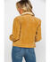 Image #2 - Scully Women's Faux Shearling Jean Jacket, Rust Copper, hi-res