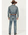Image #3 - Moonshine Spirit&reg; Men's Twister Wash Decker Slim Straight Stretch Denim Jeans, Medium Wash, hi-res