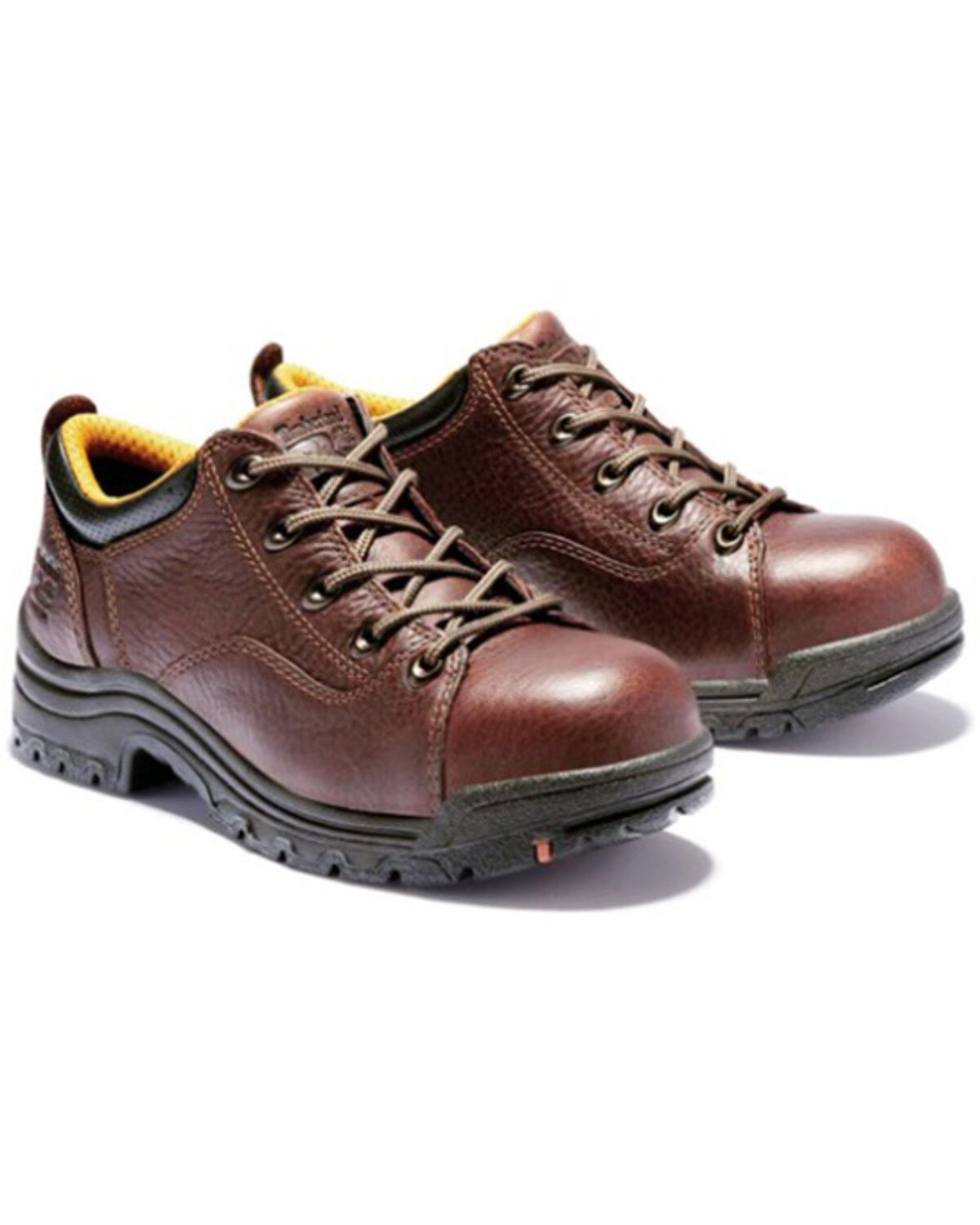Timberland Pro Women's Titan Oxford Work Shoes - Alloy Toe, Brown, hi-res