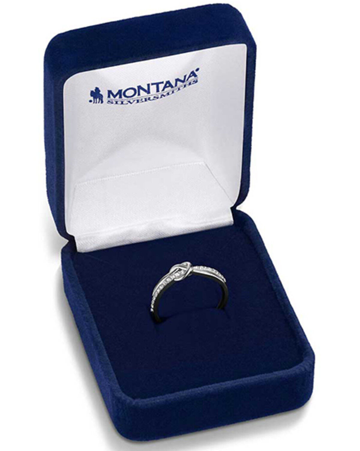 Image #3 - Montana Silversmiths Women's Tied To You Ring, Silver, hi-res