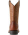 Image #3 - Ariat Men's Sport Stratten Performance Western Boots - Round Toe, Brown, hi-res