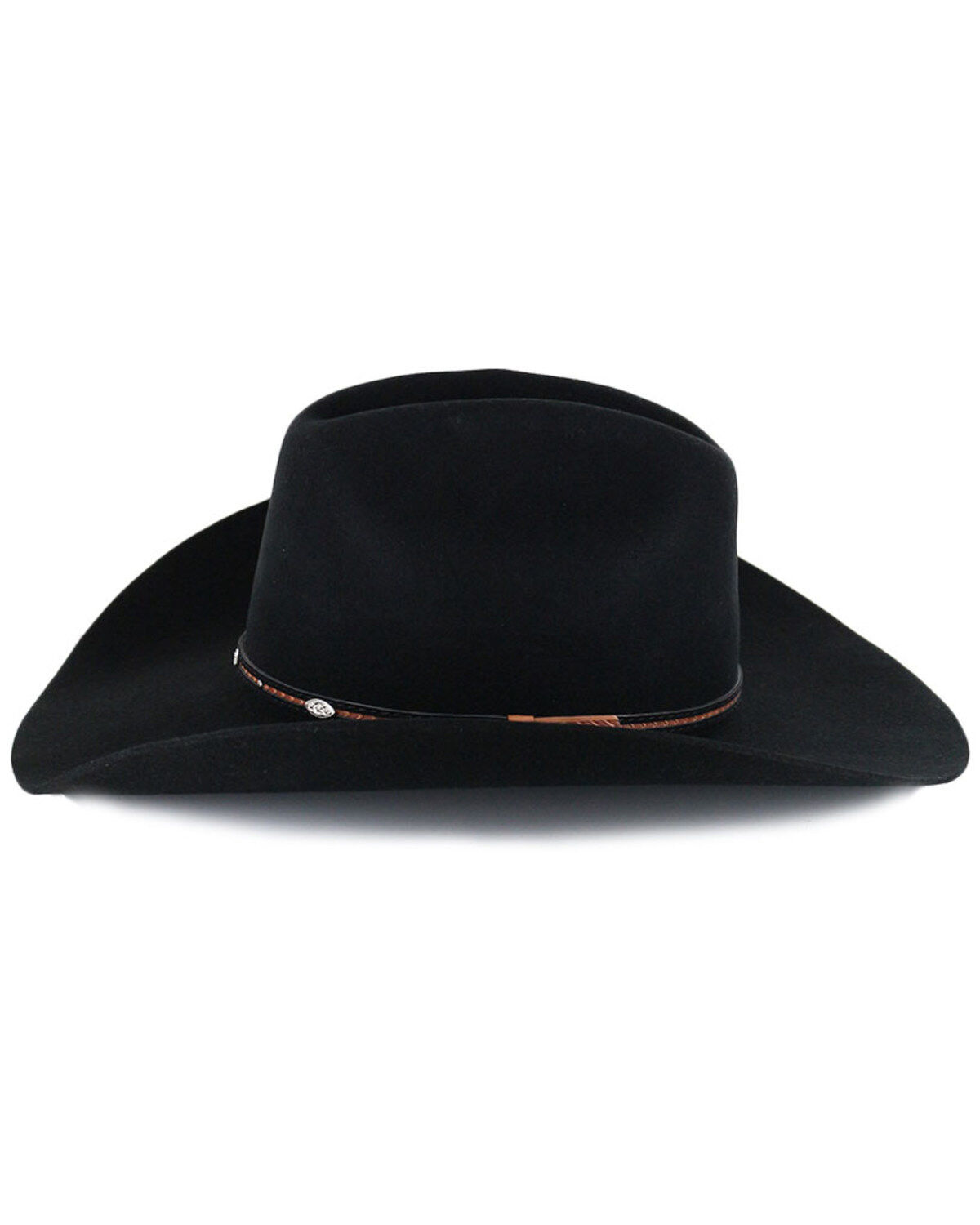 Image #5 - Cody James&reg; Men's Lamarie Pro Rodeo Brim Wool Hat, Black, hi-res