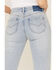 Image #4 - Cleo + Wolf Women's Light Wash High Rise Distressed Straight Jeans, Blue, hi-res