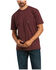 Image #1 - Ariat Men's Rebar Voltaic Hammer Graphic Short Sleeve Work Pocket T-Shirt , Burgundy, hi-res