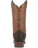 Image #5 - Laredo Men's Odie Western Boots - Broad Square Toe, Dark Brown, hi-res