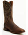 Image #1 - Dan Post Men's Remington Tall Western Boots - Square Toe, Brown, hi-res