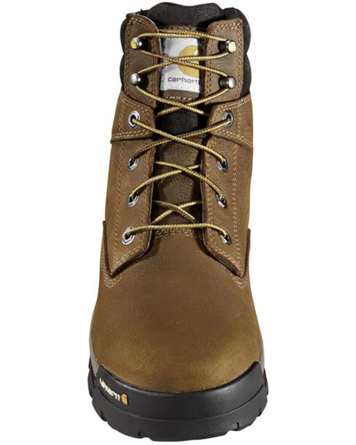 Image #5 - Carhartt Men's Ground Force Waterproof Work Boots - Composite Toe, Brown, hi-res