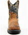 Image #4 - Cody James Boys' Real Tree Camo Work Boot - Round Toe, Brown, hi-res