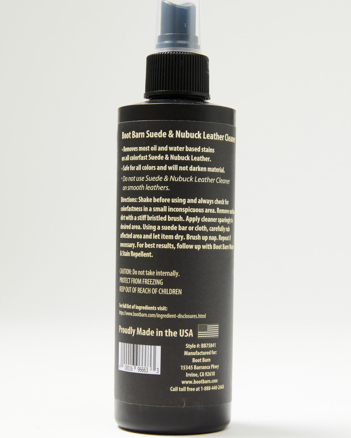 Image #2 - Boot Barn Suede and Nubuck Cleaner, No Color, hi-res