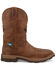 Image #2 - Twisted X Men's 11"  Ultralite X™ Waterproof Work Boots - Nano Toe , Tan, hi-res