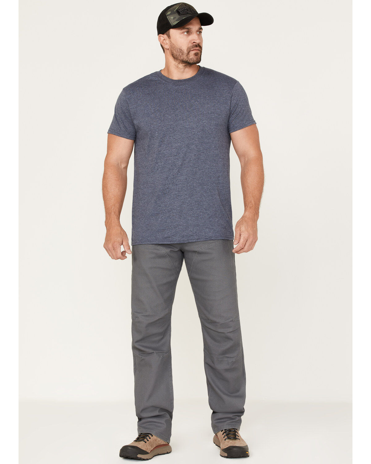 Brothers and Sons Men's Utility Stretch Logger Pants, Charcoal, hi-res