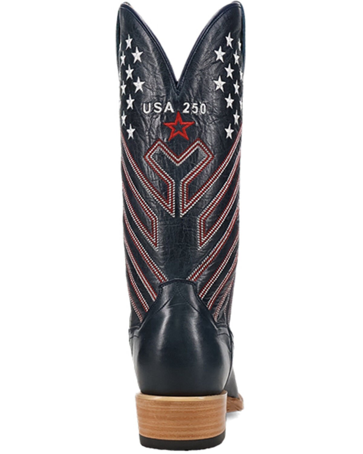 Image #5 - Dan Post Men's America 250 Western Boots - Round Toe, Blue, hi-res