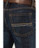 Image #4 - Cody James Men's Night Hawk Wash Wyatt Slim Bootcut Stretch Denim Jeans - Tall, Dark Wash, hi-res