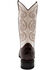 Image #5 - Ferrini Men's Kai Performance Western Boots - Broad Square Toe , Chocolate, hi-res