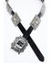 Image #1 - Shyanne Women's Concho Belt, Black, hi-res