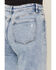 Image #4 - Flying Monkey Women's Medium Wash High Rise Wide Leg Stretch Denim Jeans, Medium Wash, hi-res