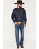 Image #1 - Ariat Men's M4 Heath Thornton Medium Wash Relaxed Bootcut Stretch Denim Jeans - Big, Medium Wash, hi-res